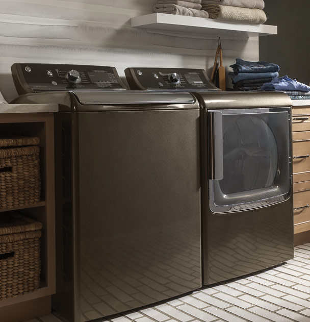 GE high-efficiency top load washer